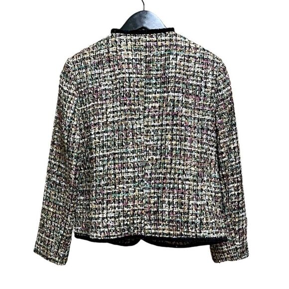 🌟NEW🌟Ann Taylor🌟Winter Linen Shimmer Jacket - Picture 2 of 2